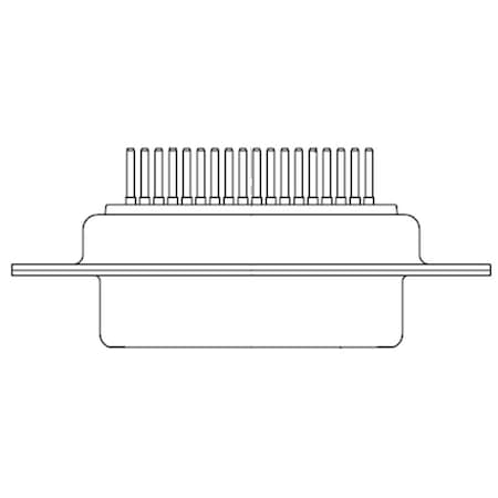 Molex D-Sub High Density Connectors Fct Hd Dsub Str Pc Rcpt 62 Pn Ct37-62S1 1731130070